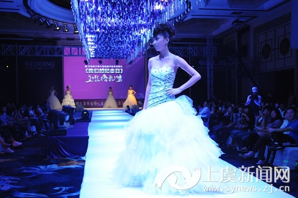 引领上虞婚宴潮流 我们的纪念日主题婚礼秀时